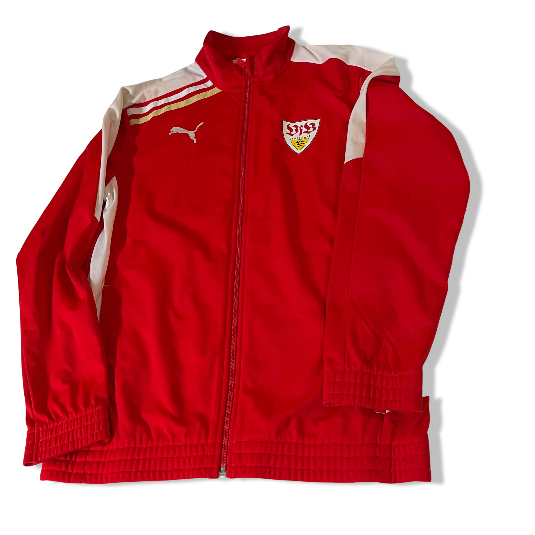 Vintage Puma sport life style red full zip track jacket in XL SKU 3824