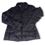Vintage Women's black Uniqlo puffer padded full zip jacket in S|L27 W18|SKU 3829