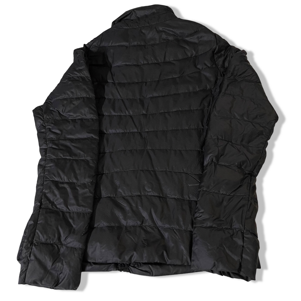 Vintage Women's black Uniqlo puffer padded full zip jacket in S|L27 W18|SKU 3829