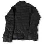Vintage Women's black Uniqlo puffer padded full zip jacket in S|L27 W18|SKU 3829
