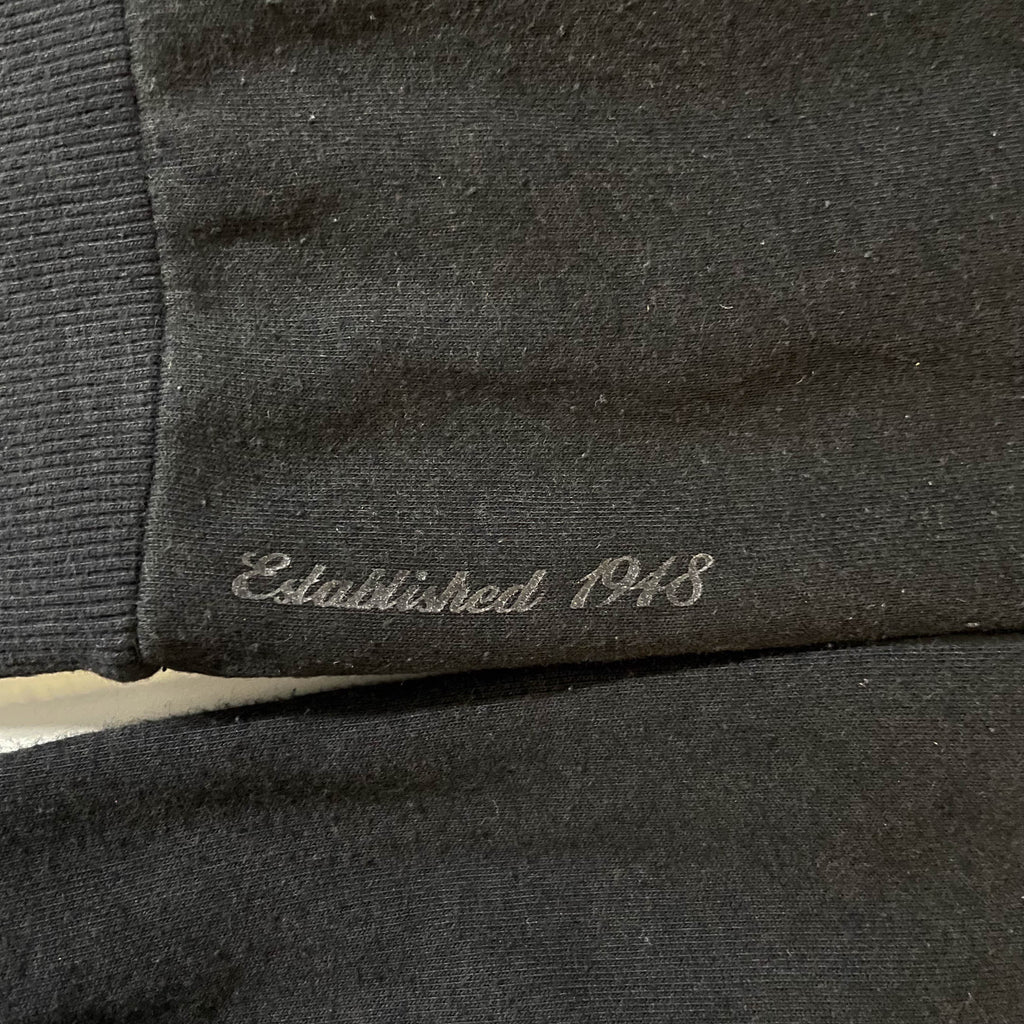 Vintage 90's Puma Black small full zip high neck jacket|L25 W19| SKU 3831