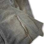 Vintage Decathlon Men's fleece grey full zip high neck jacket in M|L30W21|3833