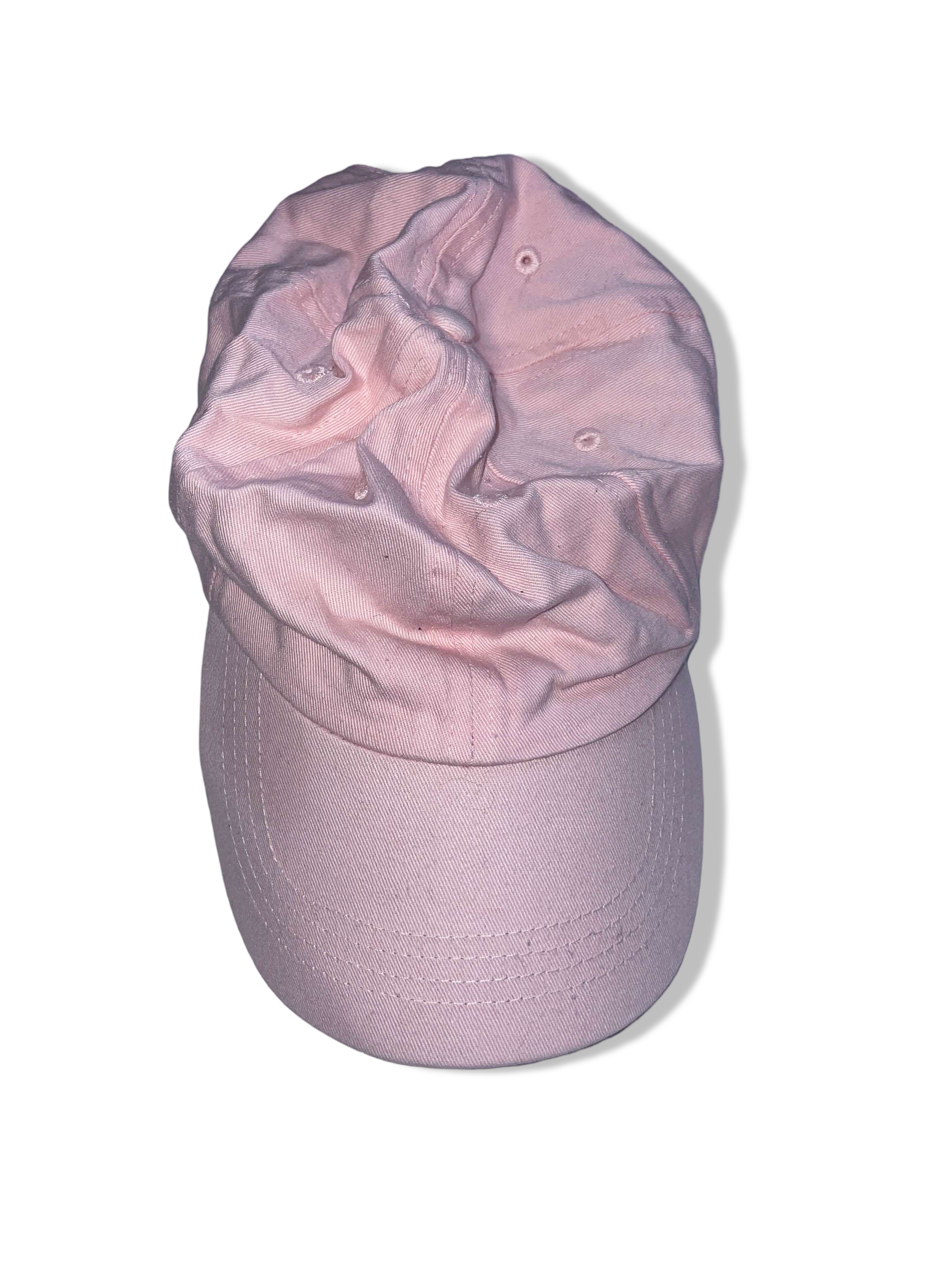 Vintage pink Beechfield original hardwear baseball cotton cap| SKU 4942 