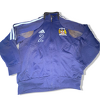 Vintage Adidas Triumph FC full zip women's blue track top in M|L26 BW20|SKU 3839