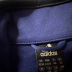 Vintage Adidas Triumph FC full zip women's blue track top in M|L26 BW20|SKU 3839