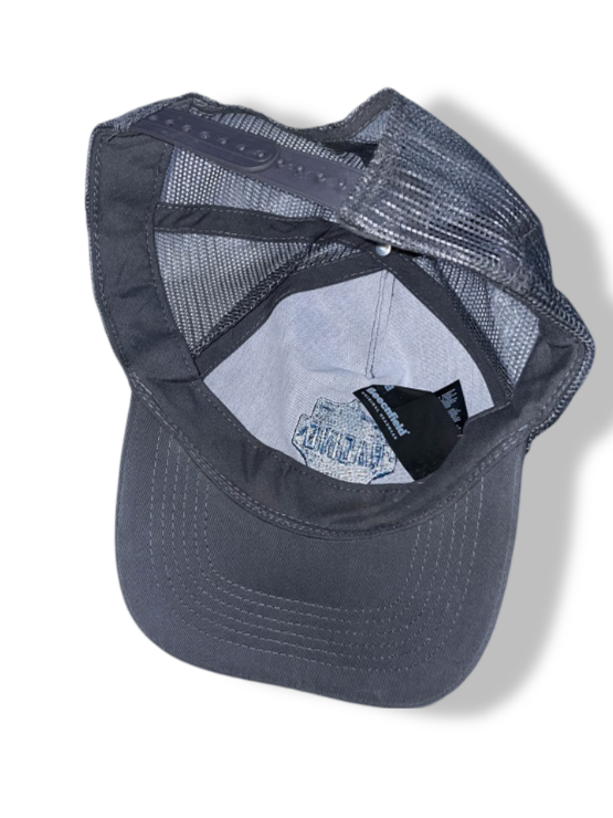 Vintage Beechfield Original Raging crest grey trucker cap| SKU 4877