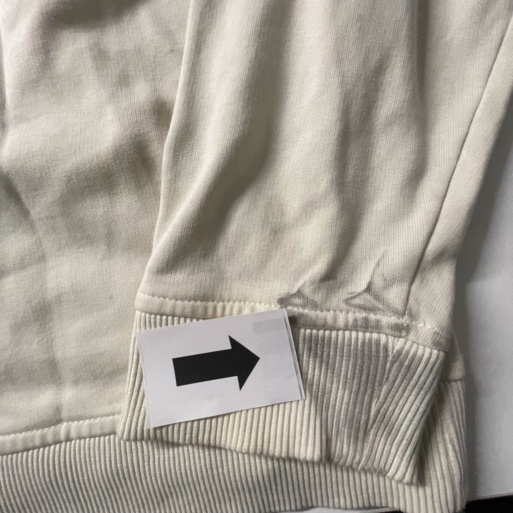 Vintage white Tom Tailor full zip high neck men's Jacket in 2XL| SKU 3841l L29 W 25