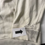 Vintage white Tom Tailor full zip high neck men's Jacket in 2XL| SKU 3841l L29 W 25