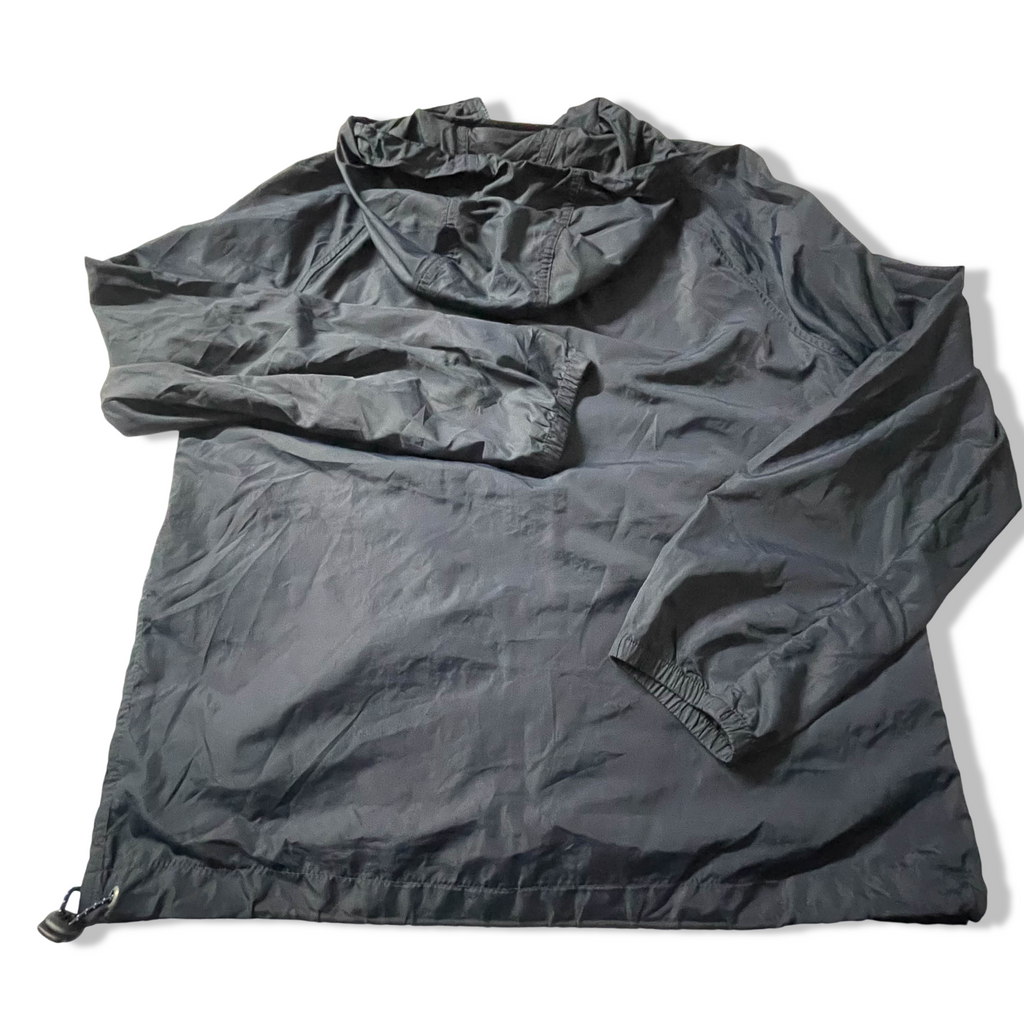 Vintage J.Crew Mercantile blue hooded rain jacket in S| Made in Vietnam|L26 W21|SKU 3844  