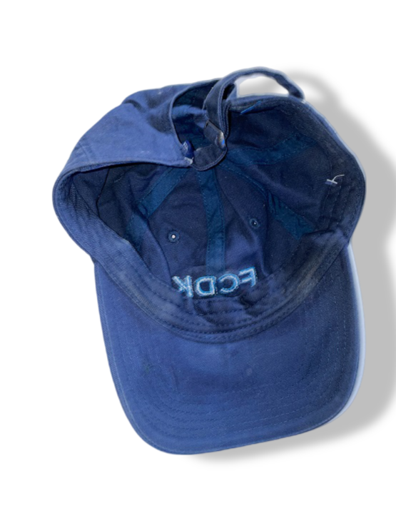 Vintage FCDK crest navy blue baseball cap| SKU 4946