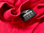 Vintage Men's Red Umbro print large tees|L28 W19| SKU 4121