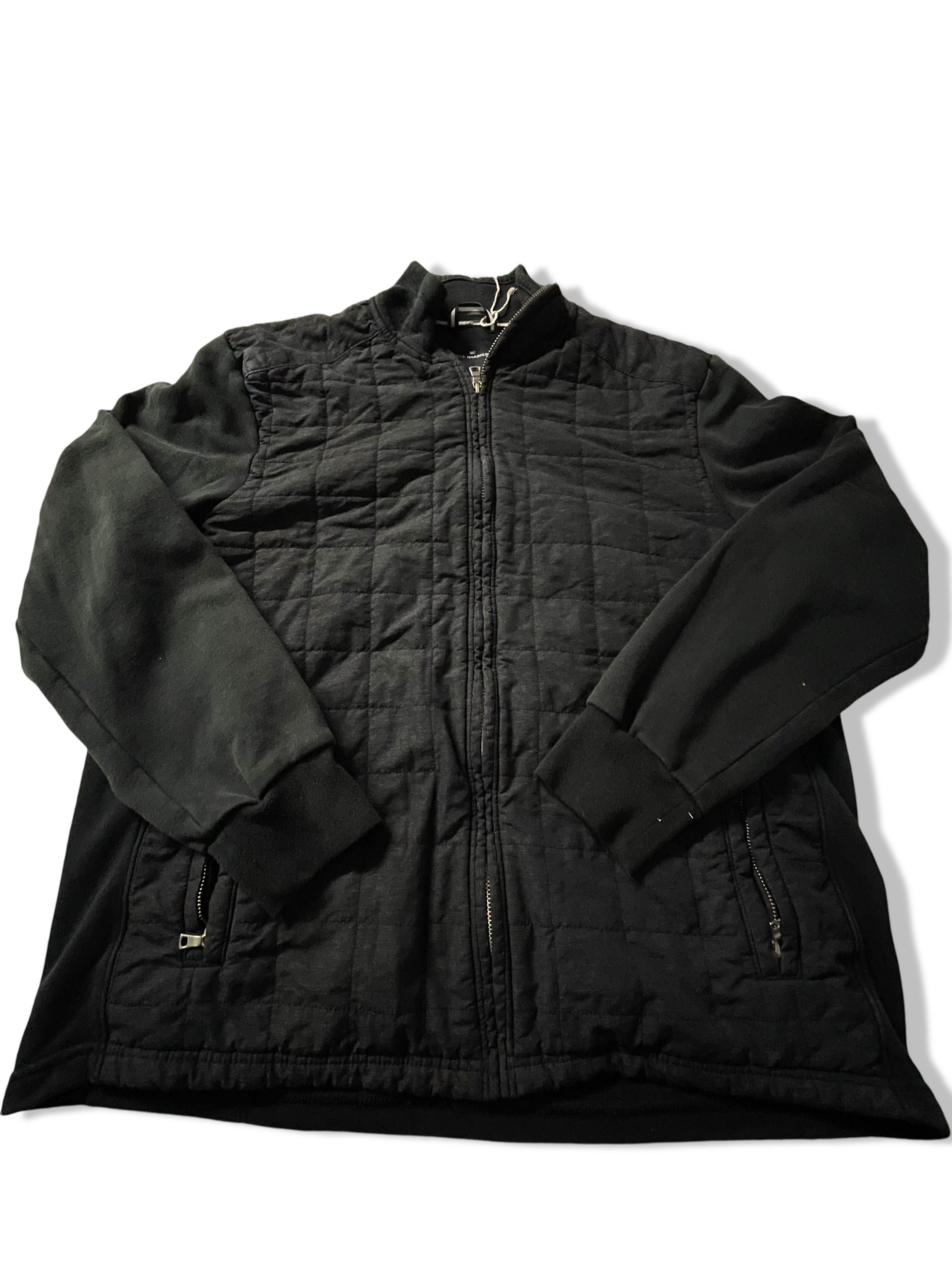 Vintage Blue Harbour Navy full zip women's jacket in M|L28 W20| SKU 3847