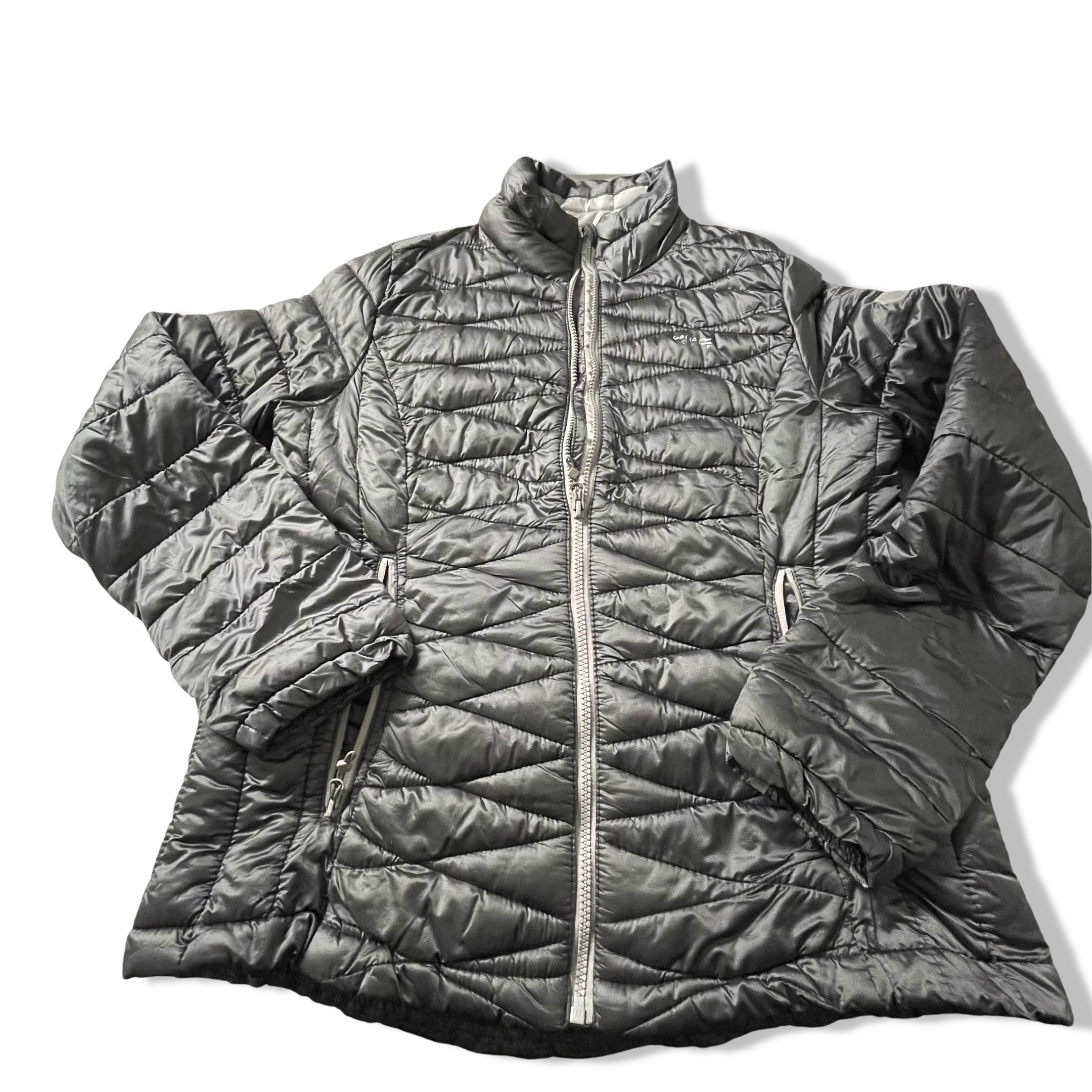Vintage Women's Regatta great outdoor grey puffer padded jacket UK 12|L29 W20