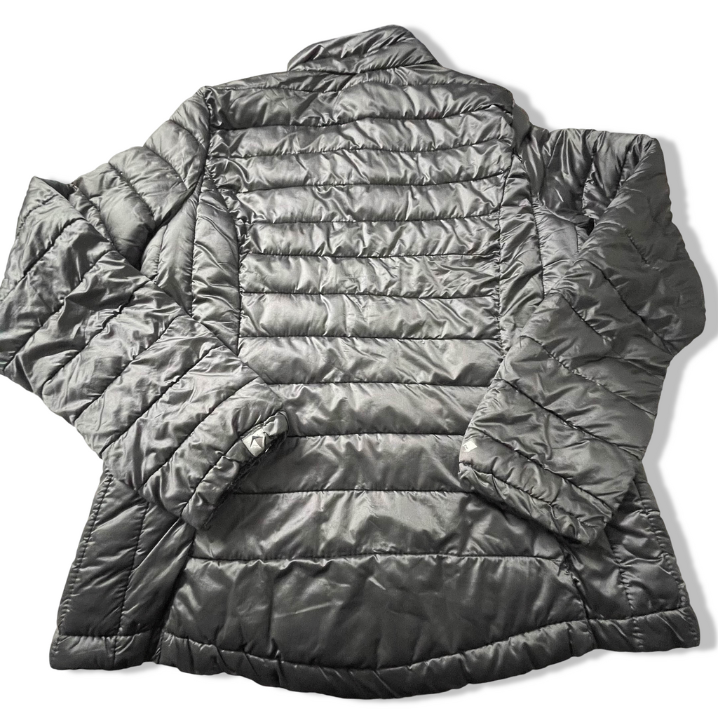 Vintage Women's Regatta great outdoor grey puffer padded jacket UK 12|L29 W20