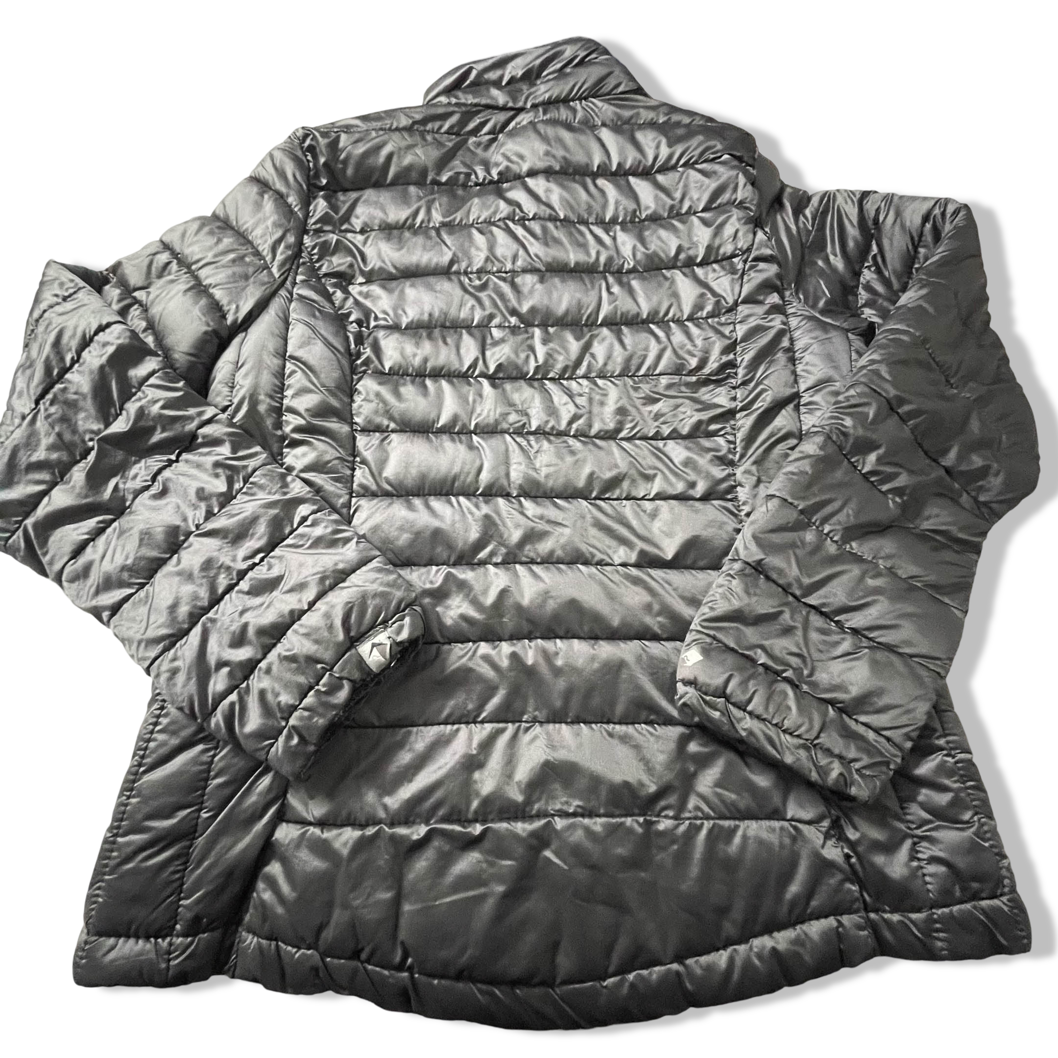 Vintage Women's Regatta great outdoor grey puffer padded jacket UK 12|L29 W20
