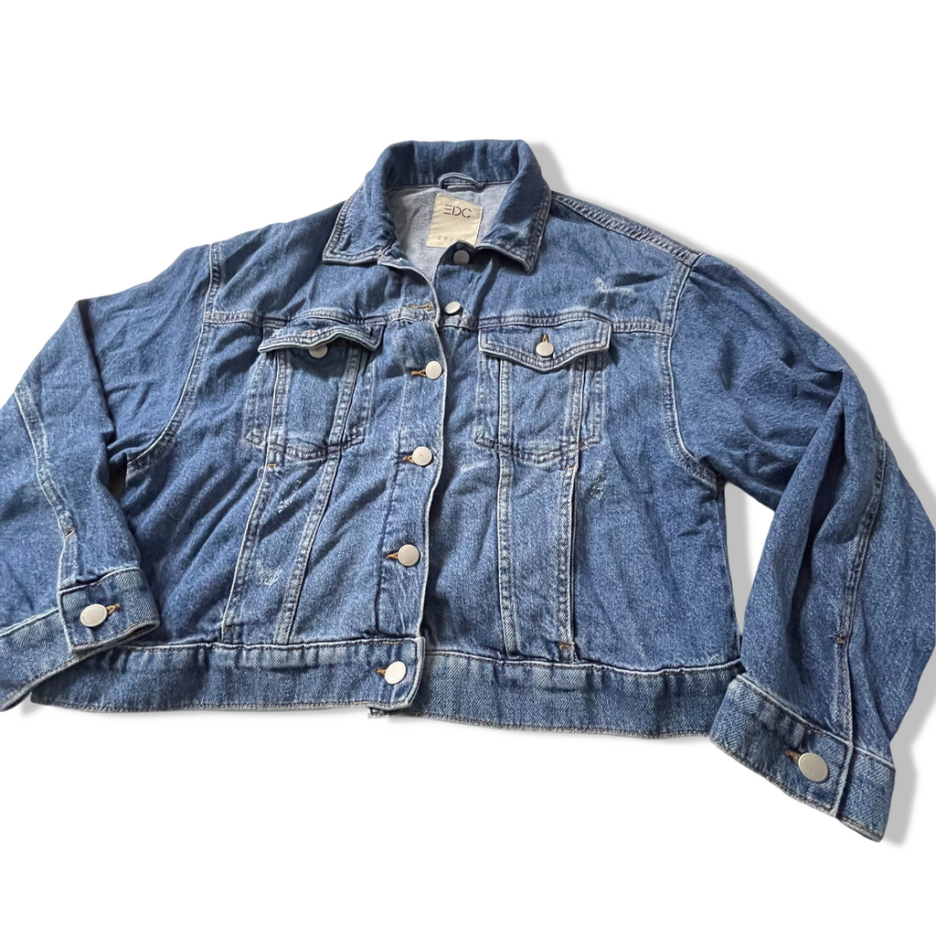 Vintage EDC Denim blue women's jacket in M| L 24 W 22