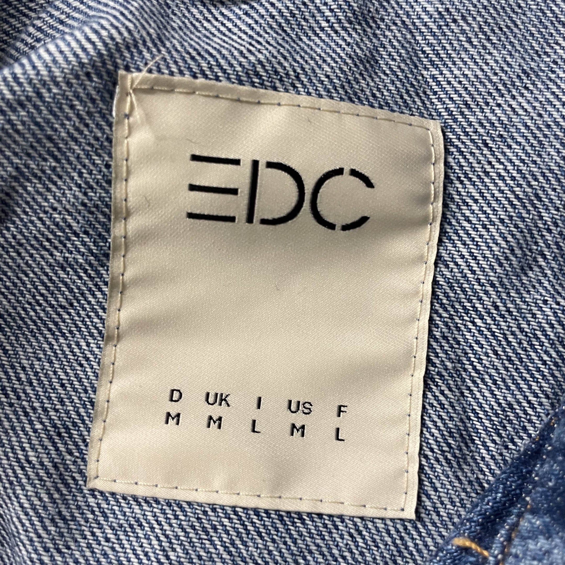 Vintage EDC Denim blue women's jacket in M| L 24 W 22