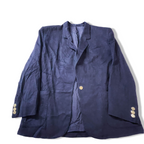 Vintage men's Burberry navy wool and cashmere fit blazers in L| L 29 W 21| 2858