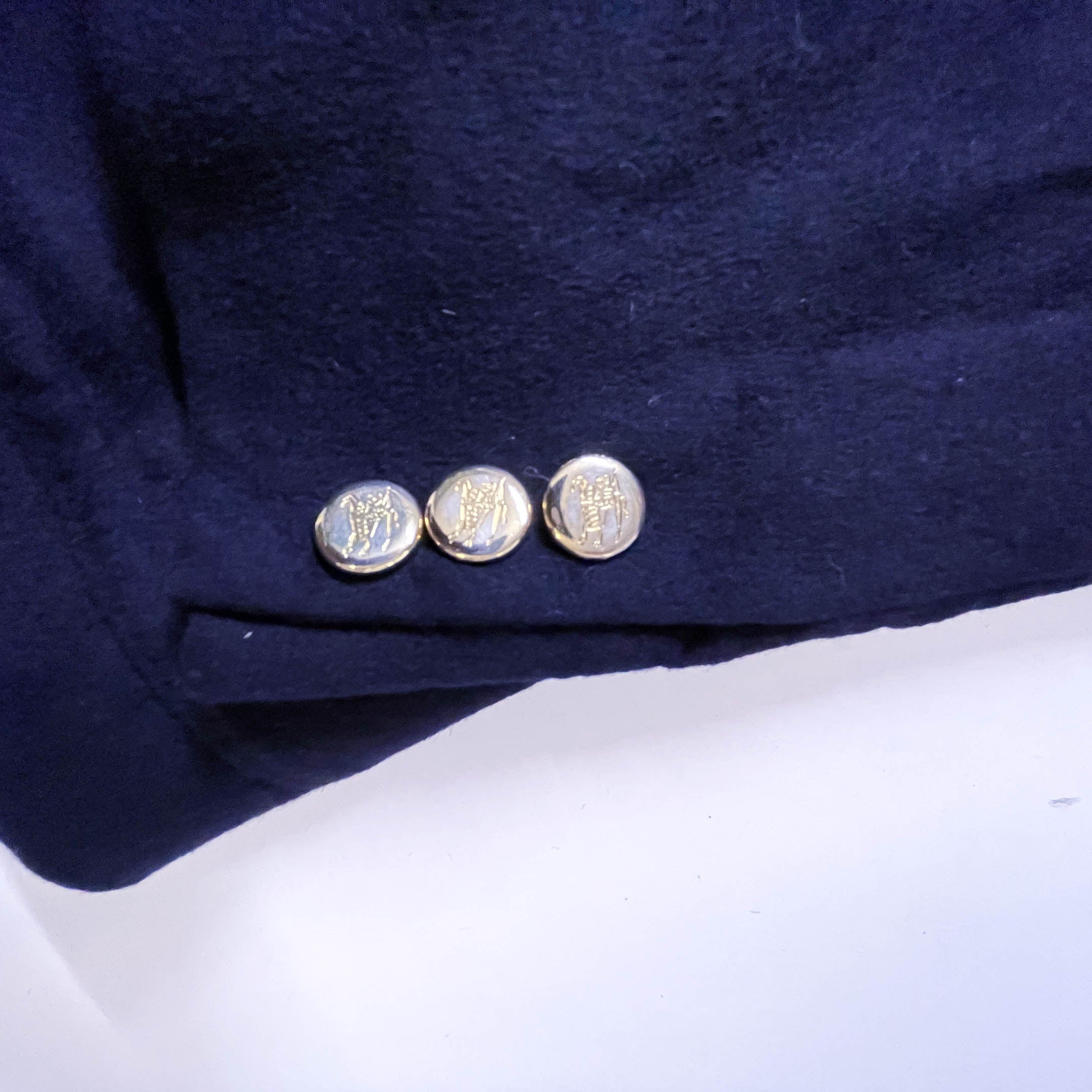 Vintage men's Burberry navy wool and cashmere fit blazers in L| L 29 W 21| 2858