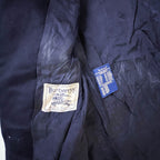 Vintage men's Burberry navy wool and cashmere fit blazers in L| L 29 W 21| 2858