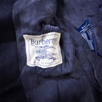Vintage men's Burberry navy wool and cashmere fit blazers in L| L 29 W 21| 2858