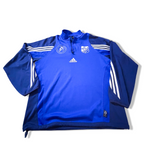 Vintage FC Wenden Adidas climacool blue full zip track jacket in M| L 29 W 21| SKU 2860