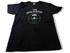 Vintage Men's Fruit of the loom the bear hunter Ireland graphics black tees in M|L27 W17|SKU 4124