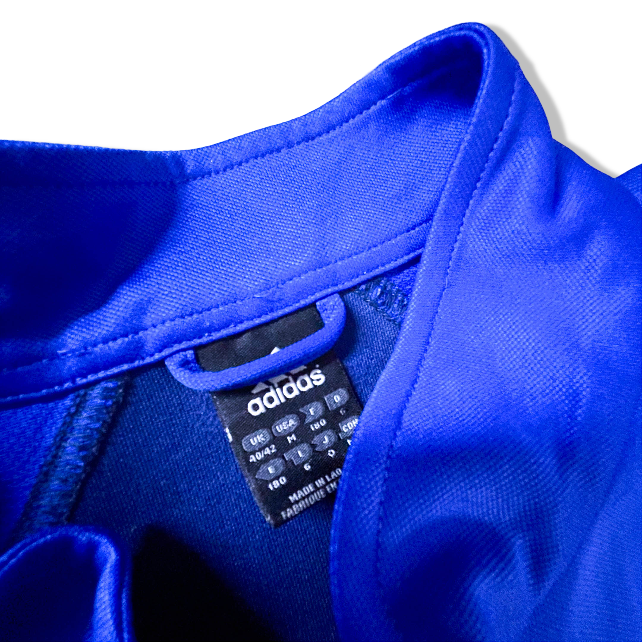Vintage FC Wenden Adidas climacool blue full zip track jacket in M| L 29 W 21| SKU 2860