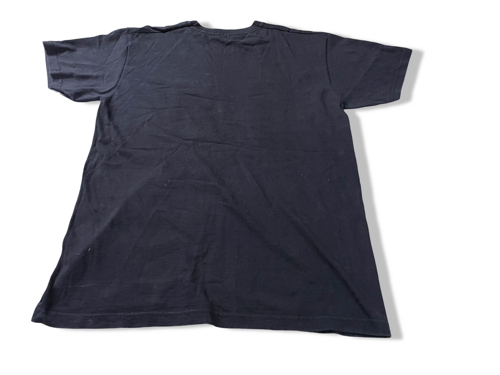 Vintage Men's Fruit of the loom the bear hunter Ireland graphics black tees in M|L27 W17|SKU 4124