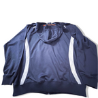 Vintage grey Umbro men's hoodie polyester jacket in L| L 27 W 22|SKU 3861