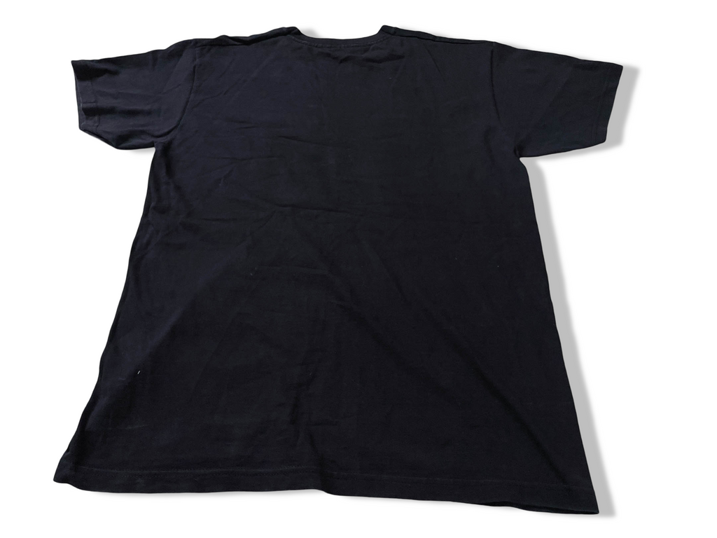 Vintage Men's Fruit of the loom the bear hunter Ireland graphics black tees in M|L27 W17|SKU 4124