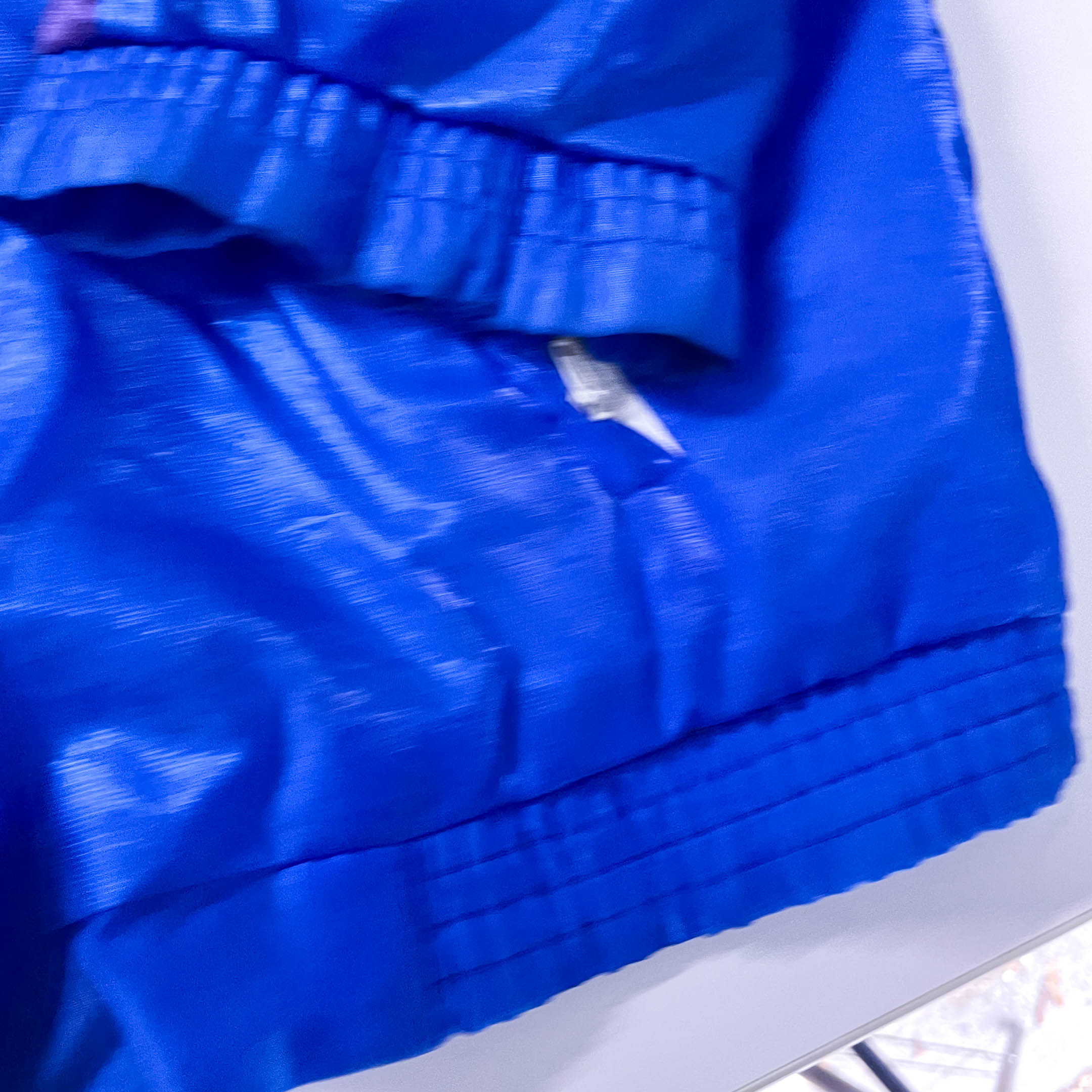 Vintage Opel blue colorblock full zip track top in M|L30 W27|SKU 3870