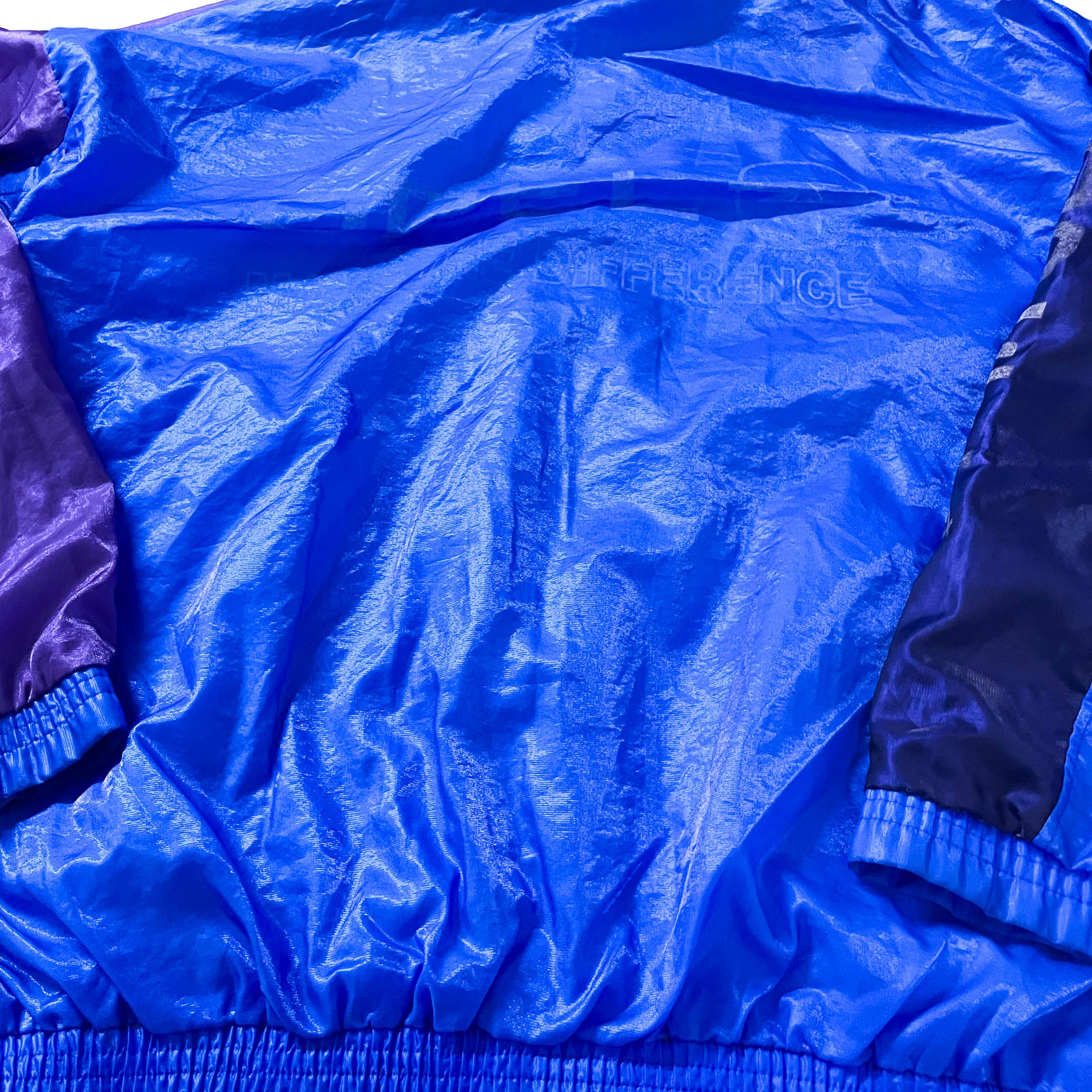 Vintage Opel blue colorblock full zip track top in M|L30 W27|SKU 3870