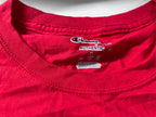 Vintage Men's Champion authentic Cincinnati graphics red tees in L|L29 W19|SKU 4126
