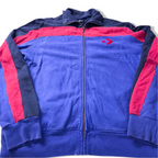 Vintage Men's Converse blue full zip track jacket in XL|L31 W23|SKU 3881