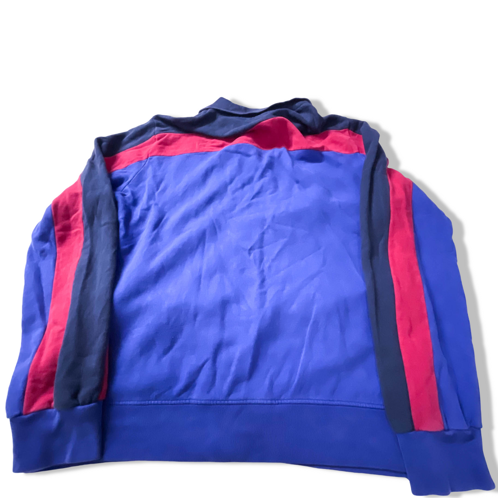 Vintage Men's Converse blue full zip track jacket in XL|L31 W23|SKU 3881