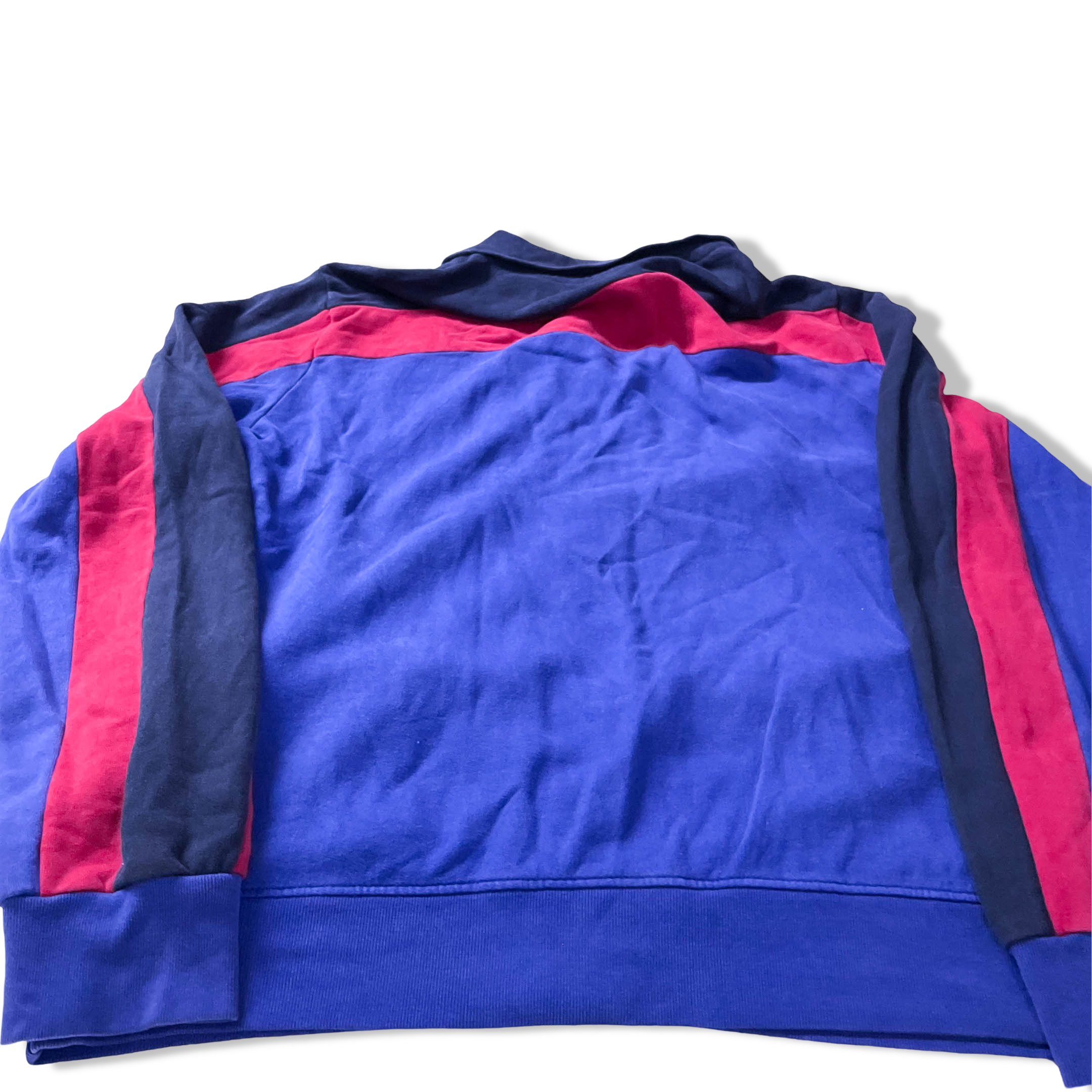 Vintage Men's Converse blue full zip track jacket in XL|L31 W23|SKU 3881
