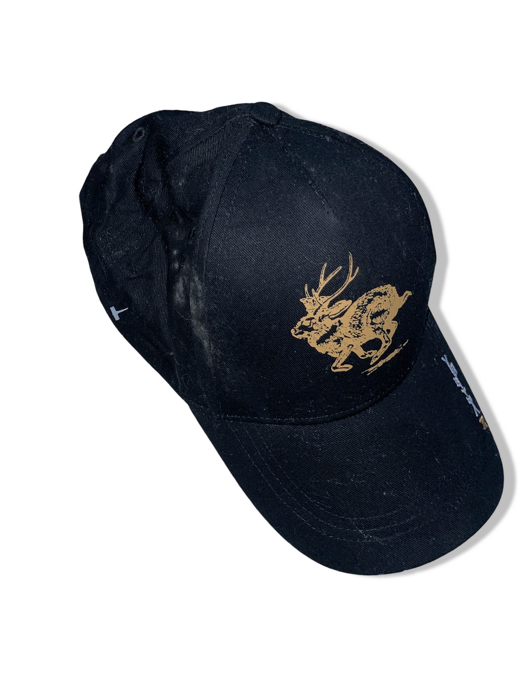 Vintage Drunshanbo crest black baseball cap| SKU 4956