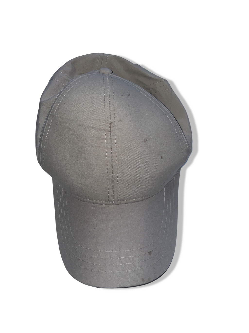 Vintage men's cream baseball cap| SKU 4957