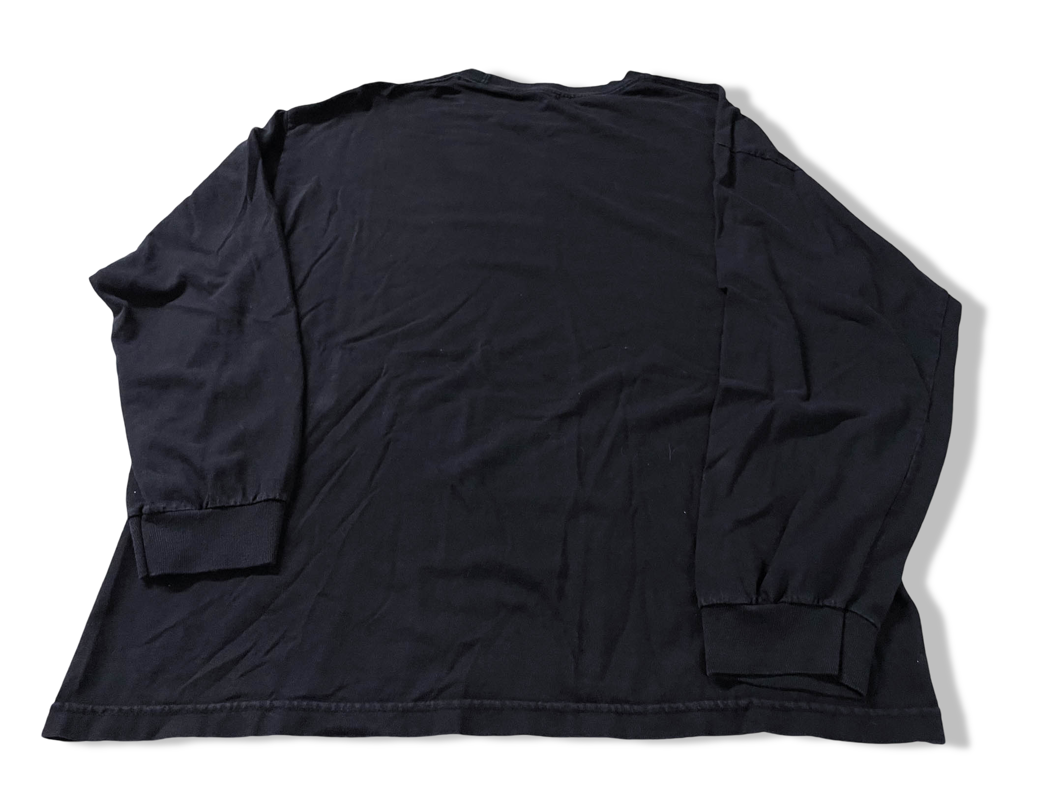 Vintage Men's Angel fire new Mexico Graphics black long sleeve tees in L|L29 W22|SKU 4127