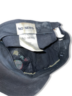 Vintage men's No News black baseball cap| SKU 4956