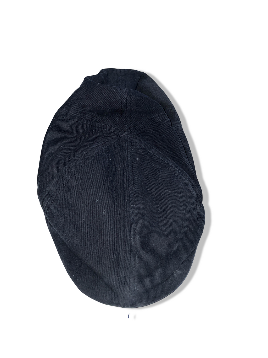 Vintage men's black flat cap|  SKU 4957