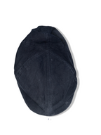 Vintage men's black flat cap|  SKU 4957