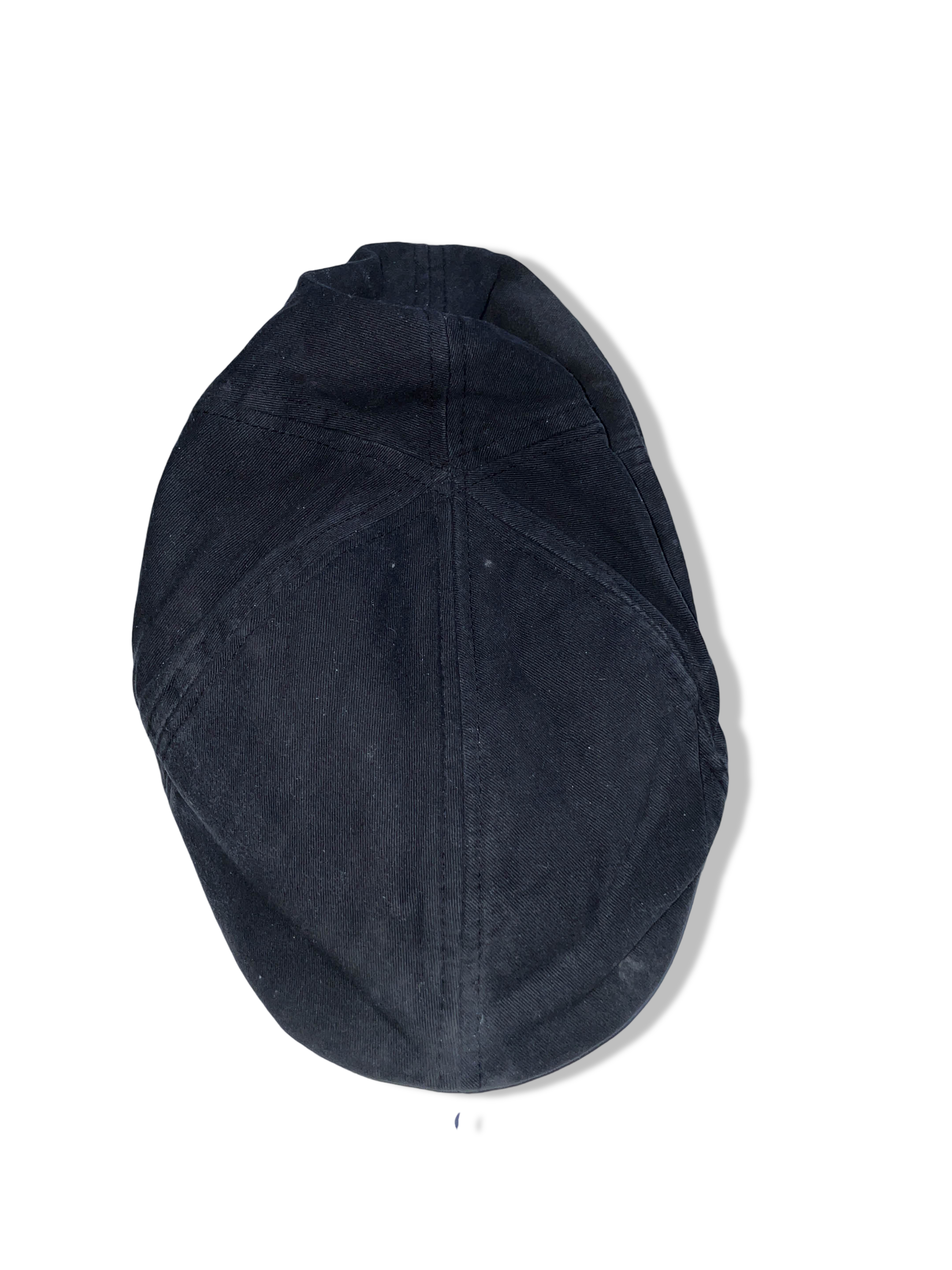 Vintage men's black flat cap|  SKU 4957