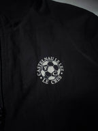 Vintage men's black Puma Castlenau Le nez Le cres full zip track top in M|L 31 W 23|SKU 3885
