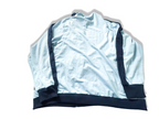 Vintage Puma Blue men's full zip high neck polyester track top in M|L31W23|SKU 3896