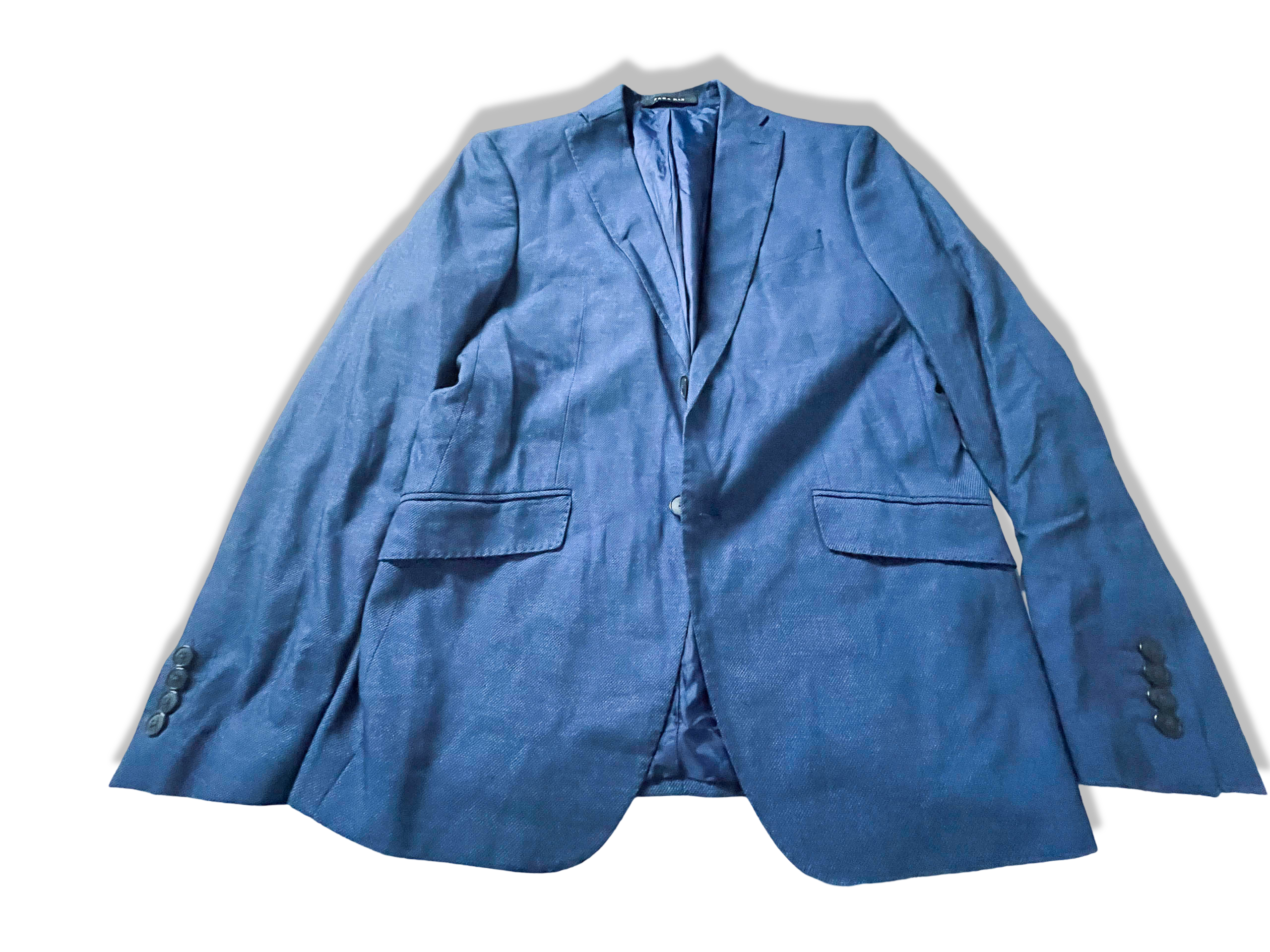 Zara Man Blue classic fit made in Turkey blazers in EU 50 USA 40|L32W22|SKU 3898