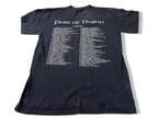Vintage Men's Fruit of the loom Pubs of Dublin graphics black tees in M|L27 W18|SKU 4130