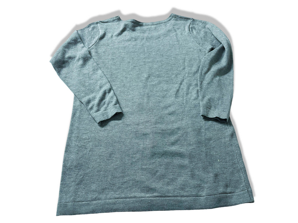 Vintage women's Giraffe print grey sweatshirt in M/L|L26 W18|SKU 3911