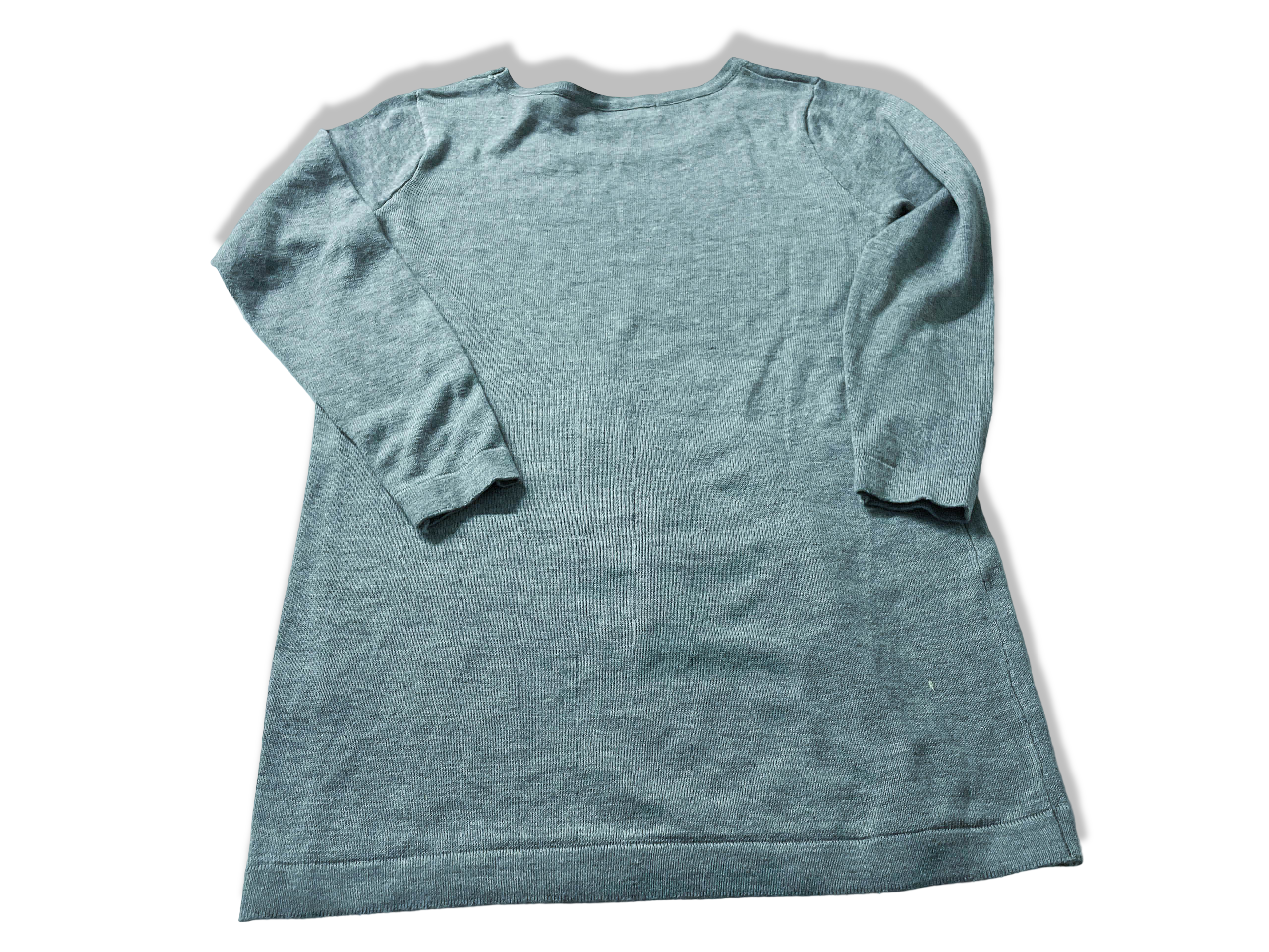 Vintage women's Giraffe print grey sweatshirt in M/L|L26 W18|SKU 3911